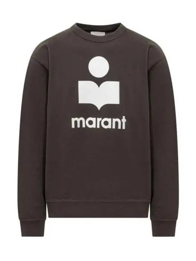 Mikoy Logo Print Sweatshirt Black - ISABEL MARANT - BALAAN 2