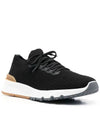 Knit Running Sneakers Black - BRUNELLO CUCINELLI - BALAAN 3