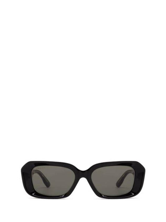 Eyewear Horn Frame Sunglasses Black - GUCCI - BALAAN 1