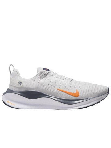 Men's ReactX Infinity Run 4 Low Top Sneakers Grey - NIKE - BALAAN 1