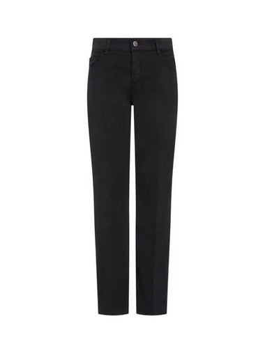 Women s Soft Brushed Regular Fit Jeans Black 270635 - EMPORIO ARMANI - BALAAN 1