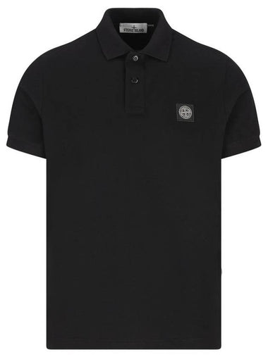 Stone Island T-shirts and Polos Black - STONE ISLAND - BALAAN 1