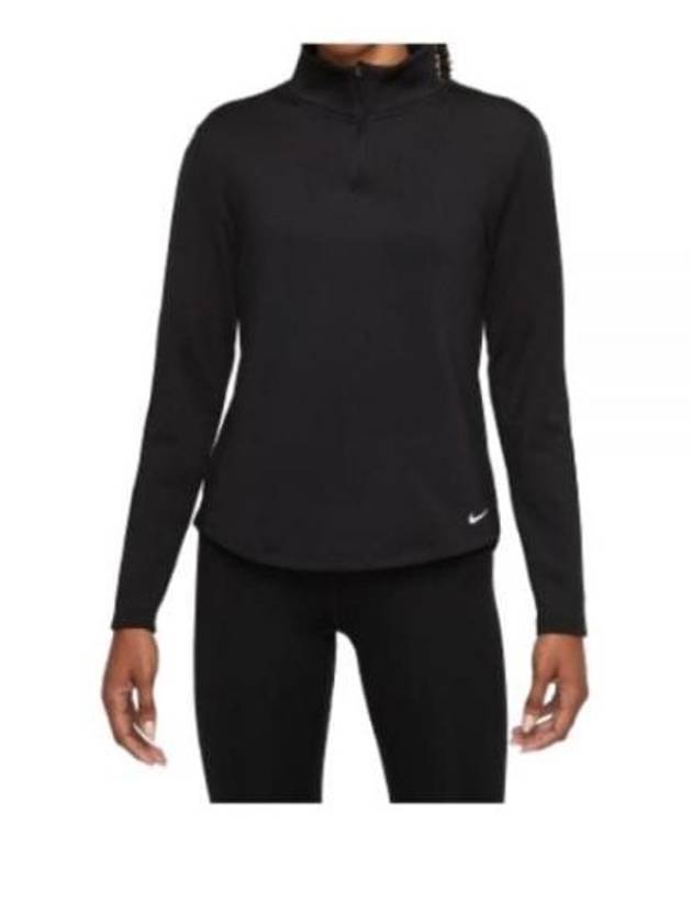 Women's Therma-Fit One Long Sleeve T-Shirt Black - NIKE - BALAAN 2