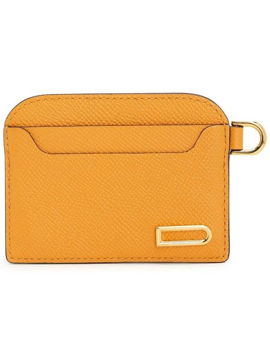 Vagabond Alpina Calf Leather Card Wallet Honey - DELVAUX - BALAAN 2
