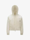 Vernois Logo Hooded Jacket White - MONCLER - BALAAN 2