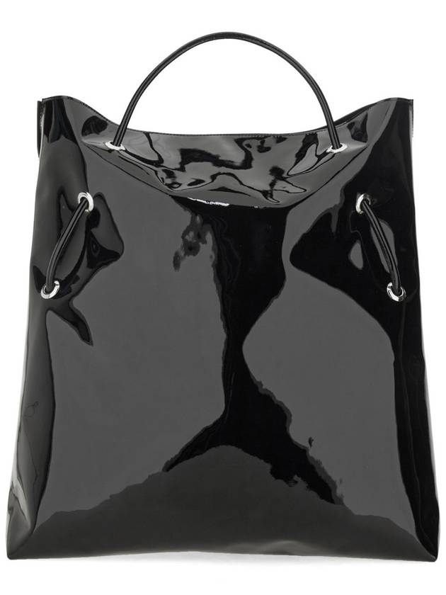 LEATHER TOTE BAG - MSGM - BALAAN 3