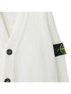 Kids Waffen Cardigan White 7916501Z1 V0093 - STONE ISLAND - BALAAN 4