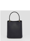 Panier Saffiano Leather Small Tote Bag Black - PRADA - BALAAN 4