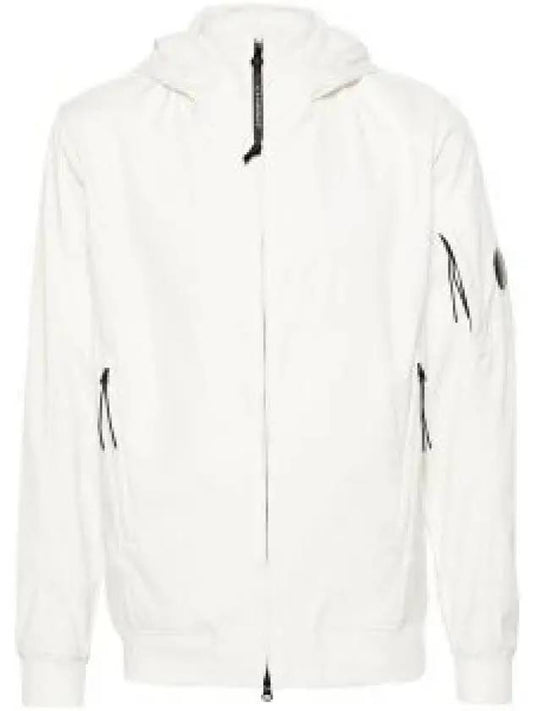 Shell R Hooded Jacket White - CP COMPANY - BALAAN 2