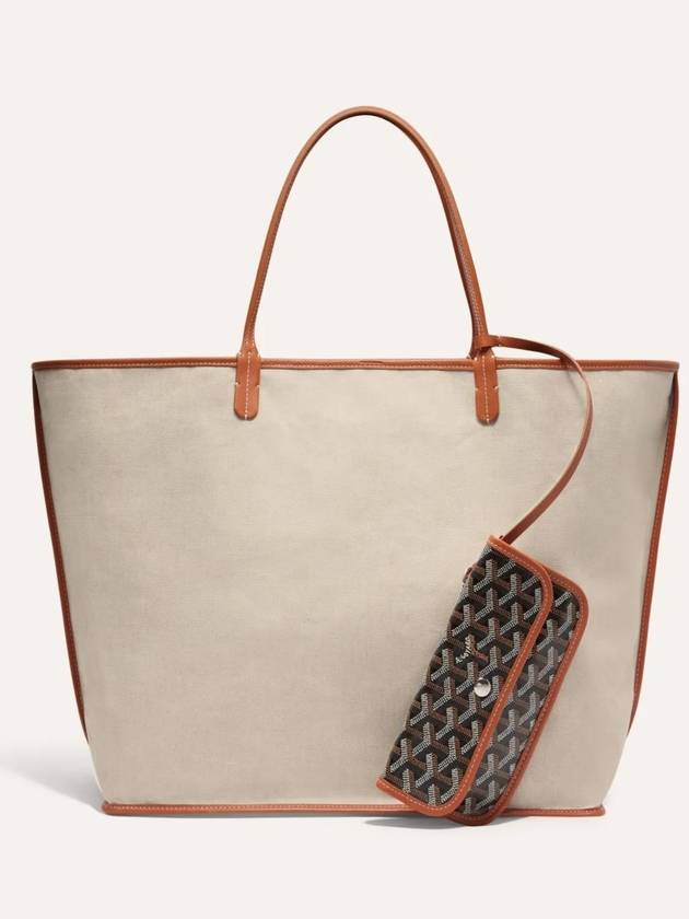 Saint Louis GM Tote Bag Black Tan - GOYARD - BALAAN 4