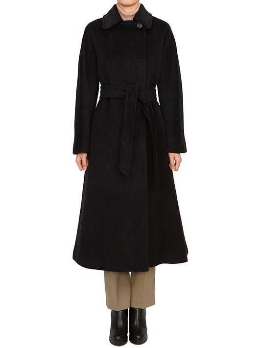 Cielo Virgin Wool Coat Black IT38 IT40 IT42 6016083306005 - MAX MARA - BALAAN 2