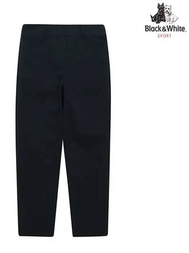 baggy fit cotton pants 5063LXWCNAVY - BLACK&WHITE - BALAAN 1