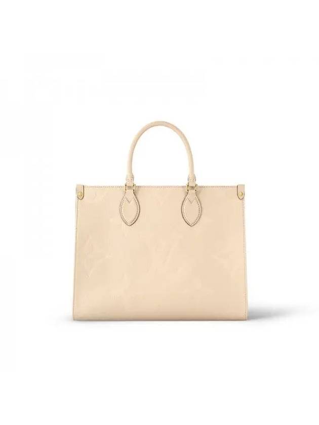 OnTheGo MM Tote Bag Cream - LOUIS VUITTON - BALAAN 1