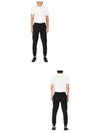 EA7 Logo Cotton Sportswear Set Black - EMPORIO ARMANI - BALAAN 6
