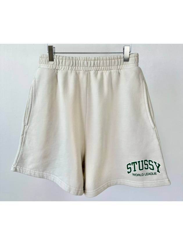 World League Shorts Cream - STUSSY - BALAAN 2