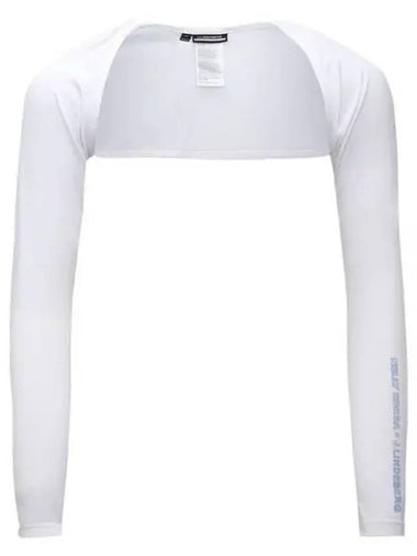 Logo Long Sleeve T-Shirt White - J.LINDEBERG - BALAAN 1