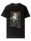 The Rockstar Slim Fit Short Sleeve T-Shirt Black - NEIL BARRETT - BALAAN 2