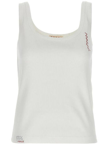 Marni Logo Embroidery Top - MARNI - BALAAN 1