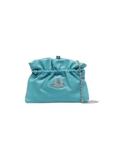 Eva Nappa Leather Bucket Bag Sky Blue - VIVIENNE WESTWOOD - BALAAN 2