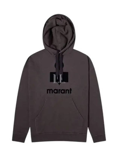 Miley Big Logo Hoodie Faded Black - ISABEL MARANT - BALAAN 2