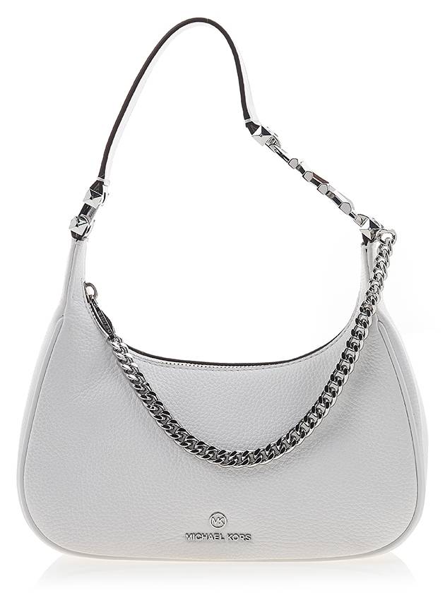 Women's Piper Small Shoulder Bag White - MICHAEL KORS - BALAAN.