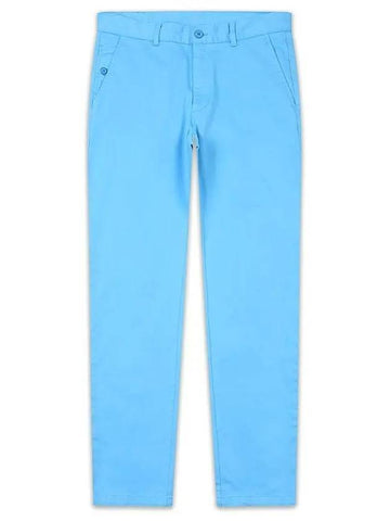 Golfwear Men's Stretch Straight Pants Sky Blue - ONOFF - BALAAN 1