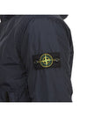 Men's Garment Dyed Crinkle Reps Recycled Nylon Primaloft TC Hooded Jacket Navy - STONE ISLAND - BALAAN 11