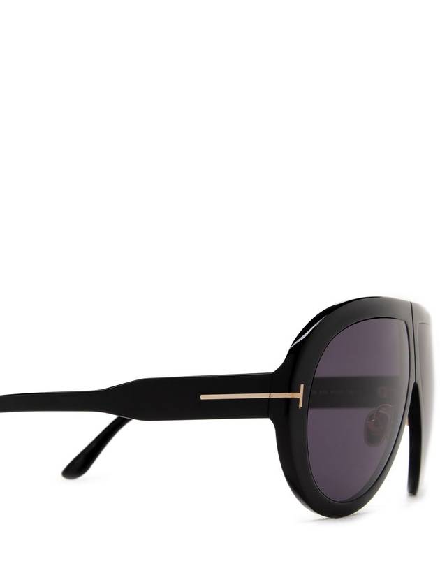 Eyewear Trojan Sunglasses Black - TOM FORD - BALAAN 4