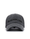 BBD Classic Logo Denim Cap Dark Gray - BLACKBLOND - BALAAN 1