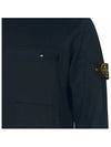 Men's Wappen Patch Pocket Crew Neck Sweatshirt Navy - STONE ISLAND - BALAAN 5