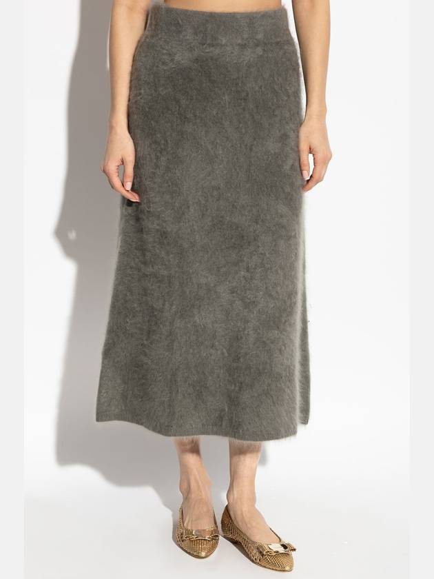 Lisa Yang Cashmere Skirt Asta, Women's, Grey - LISA YANG - BALAAN 3