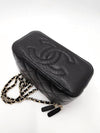 Classic Caviar Vanity Cross Bag Gold Plated Black - CHANEL - BALAAN 7