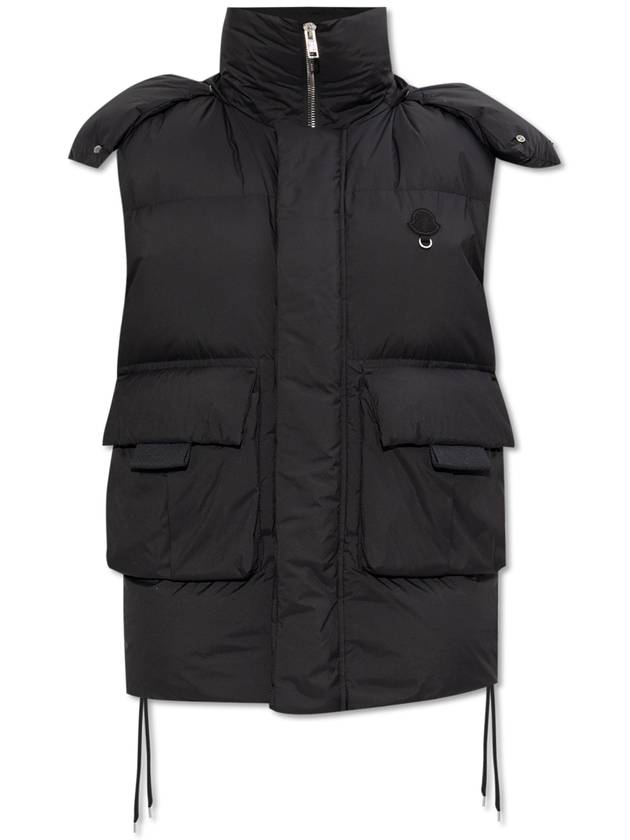 Willow Smith Sabella Padded Vest Black - MONCLER - BALAAN 2