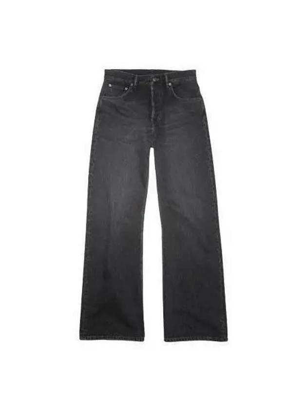 Women s Loose Fit Black Pants Denim A00371 - ACNE STUDIOS - BALAAN 1