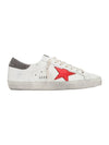 Superstar Classic Leather Low Top Sneakers White - GOLDEN GOOSE - BALAAN 1