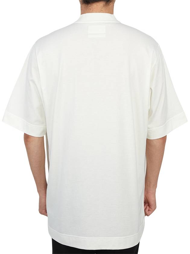 Men's Y 3 Short Sleeve T-Shirt IA3109 OWHITE - YOHJI YAMAMOTO - BALAAN 5