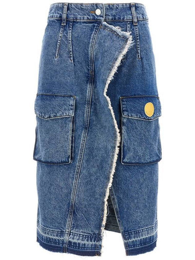 Moschino Jeans Denim Skirt - MOSCHINO - BALAAN 1