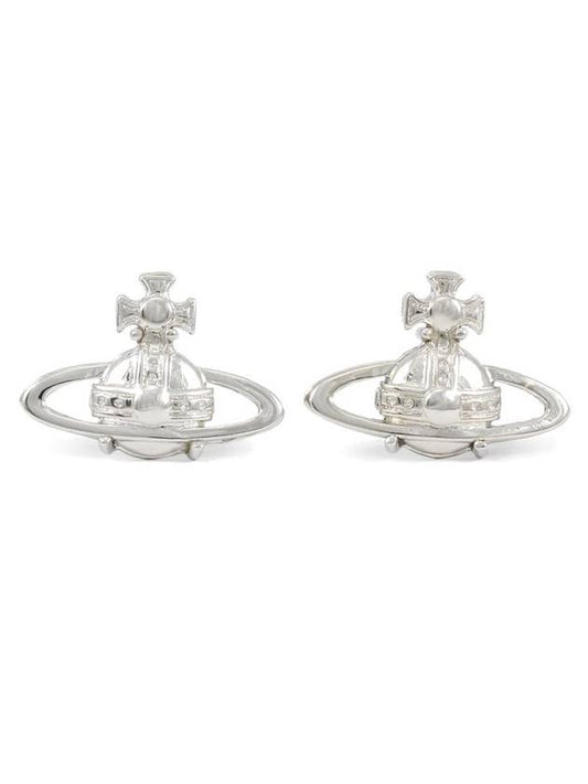 Women's Suzie Stud Earrings Silver - VIVIENNE WESTWOOD - BALAAN 1