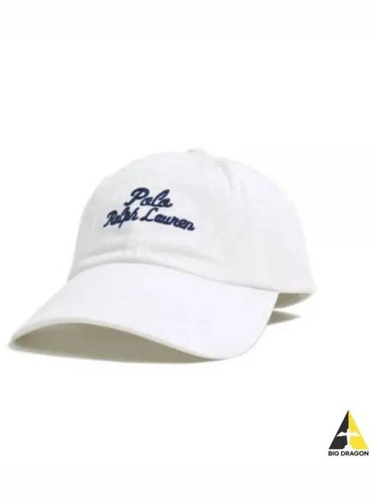 Embroidery Logo Ball Cap White - POLO RALPH LAUREN - BALAAN 2