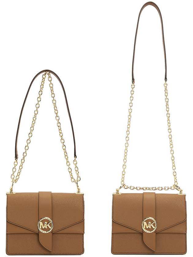 Greenwich Small Crossbody 32S1GGRC0L LUGGAGE Women's Chain Shoulder Bag - MICHAEL KORS - BALAAN 7