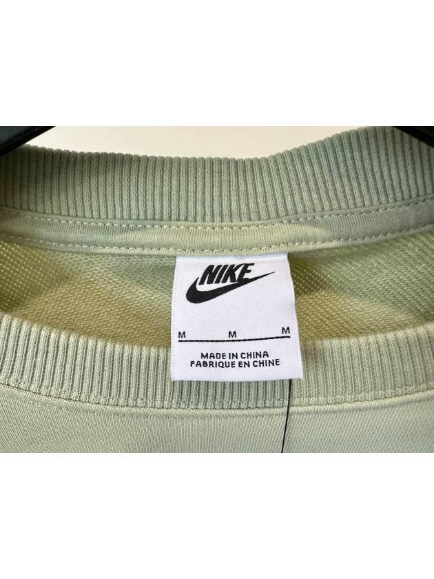 Sportswear Phoenix Fleece Crew Neck Sweatshirt Olive Aura - NIKE - BALAAN 4