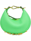 Nano Fendigraphy Hobo Tote Bag Neon Green - FENDI - BALAAN 4