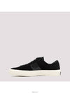 Suede Low Top Sneakers Black - TOM FORD - BALAAN 4