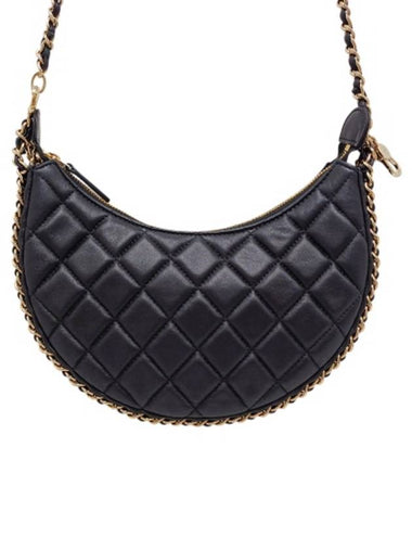 AS3917 Lambskin small hobo bag - CHANEL - BALAAN 1