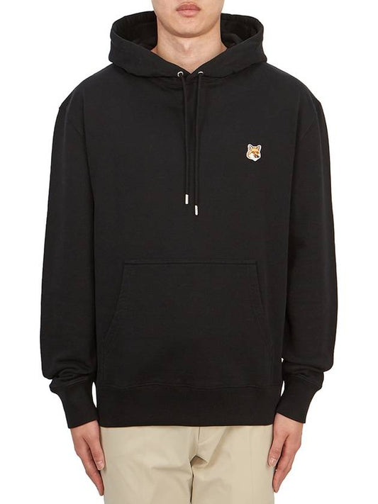 Fox Head Patch Regular Hoodie Black - MAISON KITSUNE - BALAAN 2