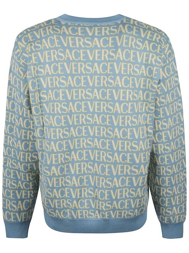 all-over knit sweater 1010249 1A07466 5V510 - VERSACE - BALAAN 3