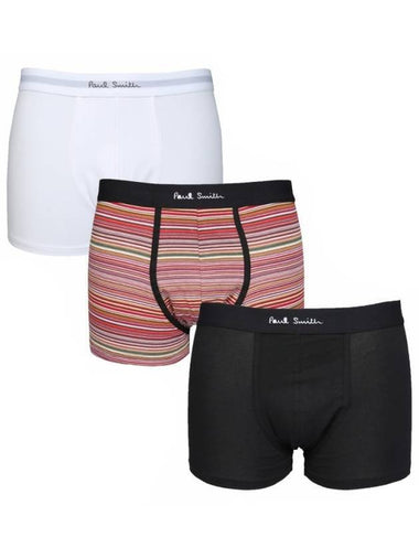 Logo Band Boxer Briefs 3 Pack Set Mix Color - PAUL SMITH - BALAAN 1