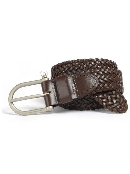 FE Manil2 Leather Belt Dark Brown - BLEU DE CHAUFFE - BALAAN 2