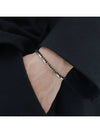 Beads Surgical Steel Bracelet Silver Black - BASSCLEF - BALAAN 4