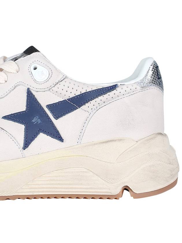 Running Sole Silver Tab Low Top Sneakers Ivory - GOLDEN GOOSE - BALAAN 7